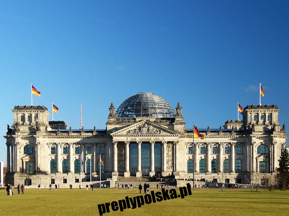 20 miejsc niemcy projekt niemieckiego parlamentu