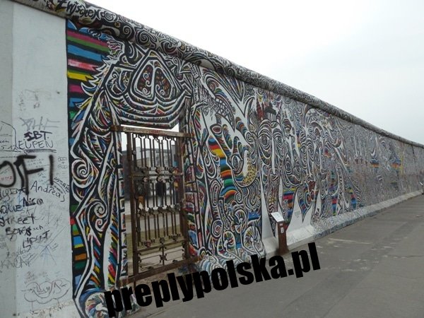 20 miejsc w Niemczech projekt Muru Berlińskiego