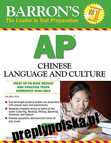 Barron's AP Chinese Language and Culture z CD MP3, wydanie 2 (seria edukacyjna Barrona)